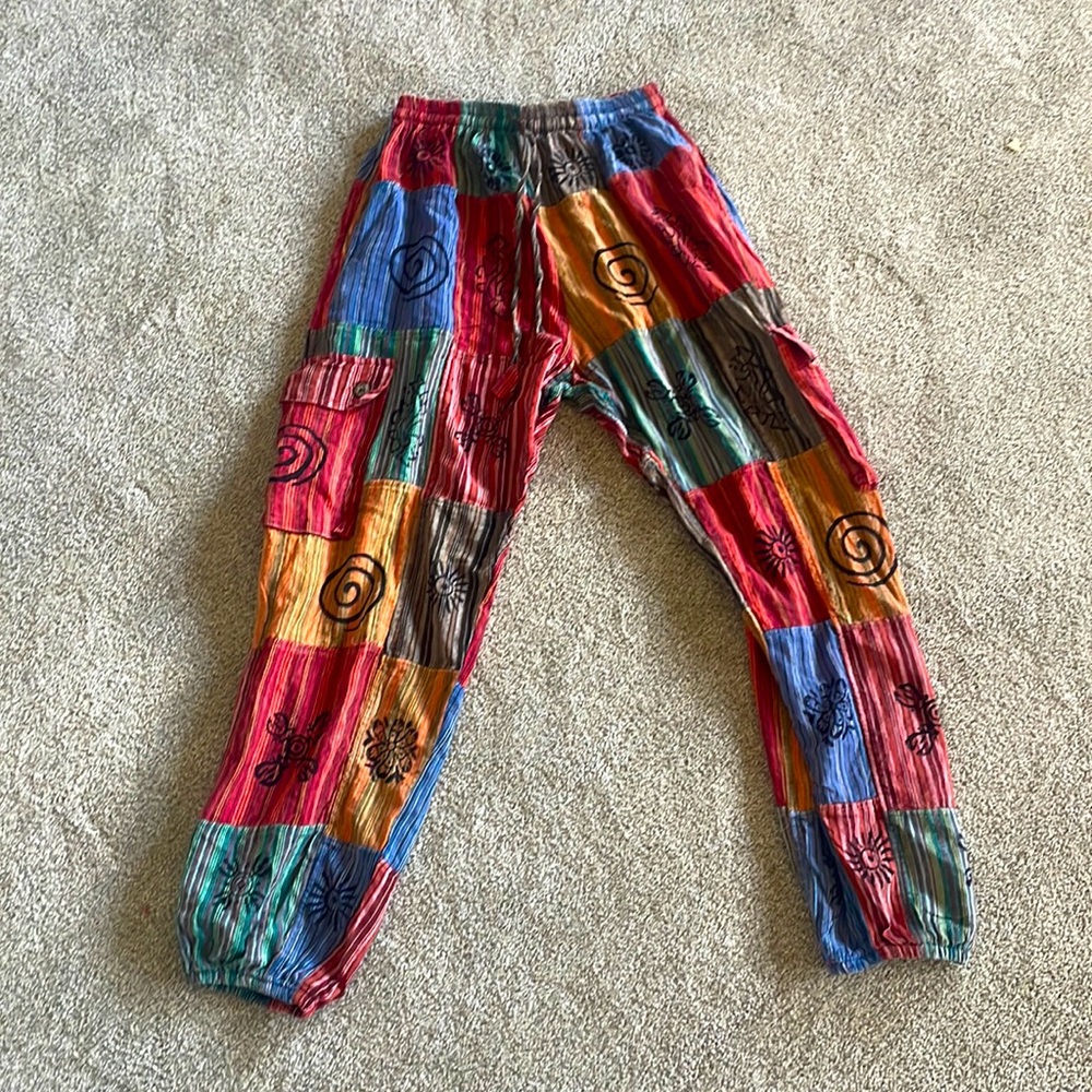 Patchwork Boho Pants